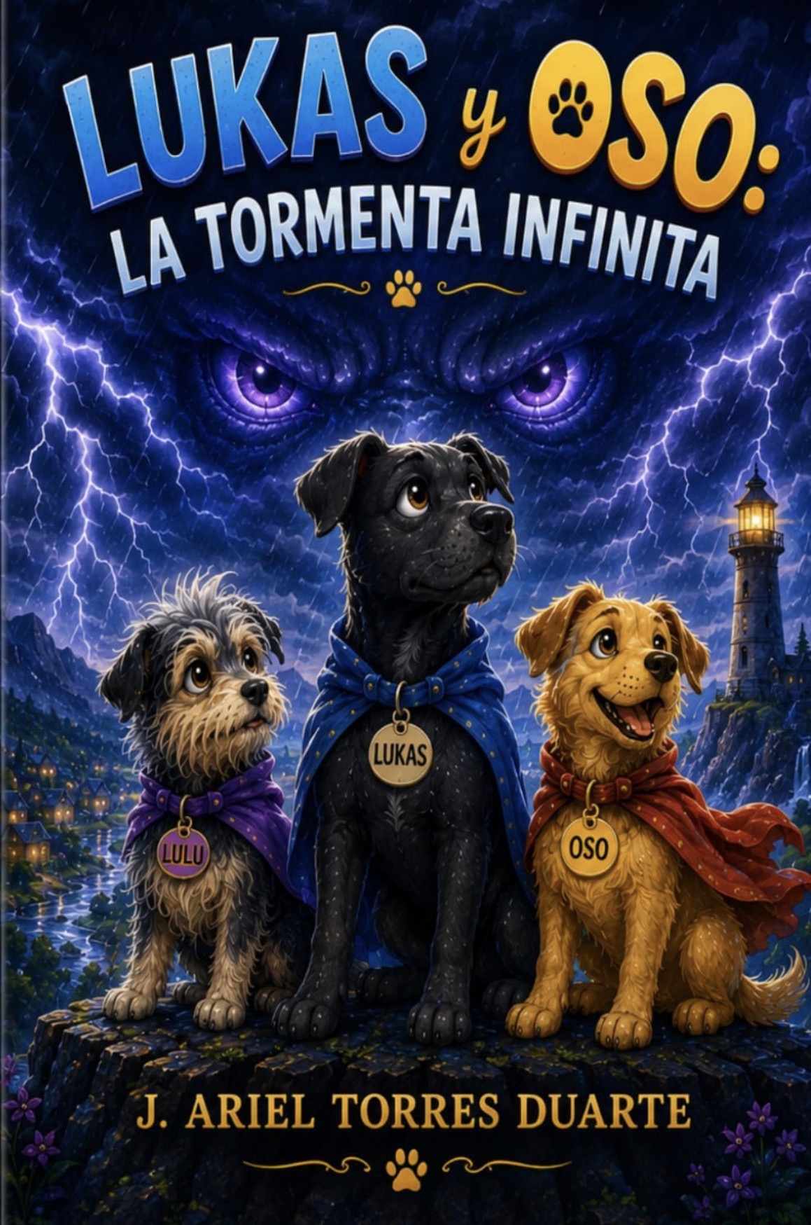 Portada de Lukas y Oso: La Tormenta Infinita