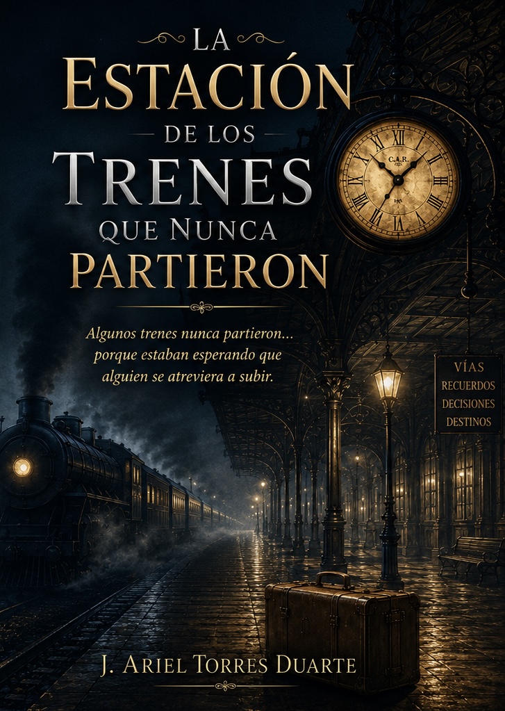 Portada de La Estación de los Trenes que Nunca Partieron