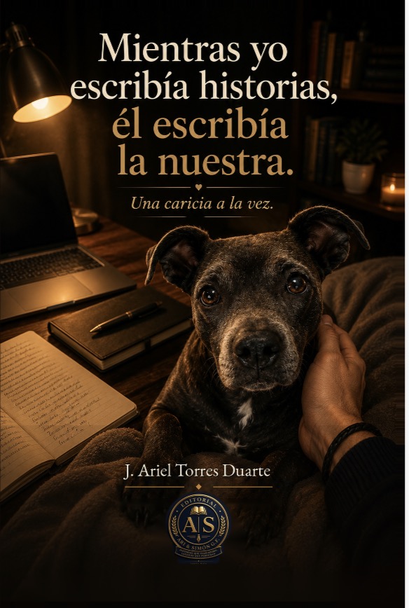 Portada de Mientras yo escribía historias, él escribía la nuestra